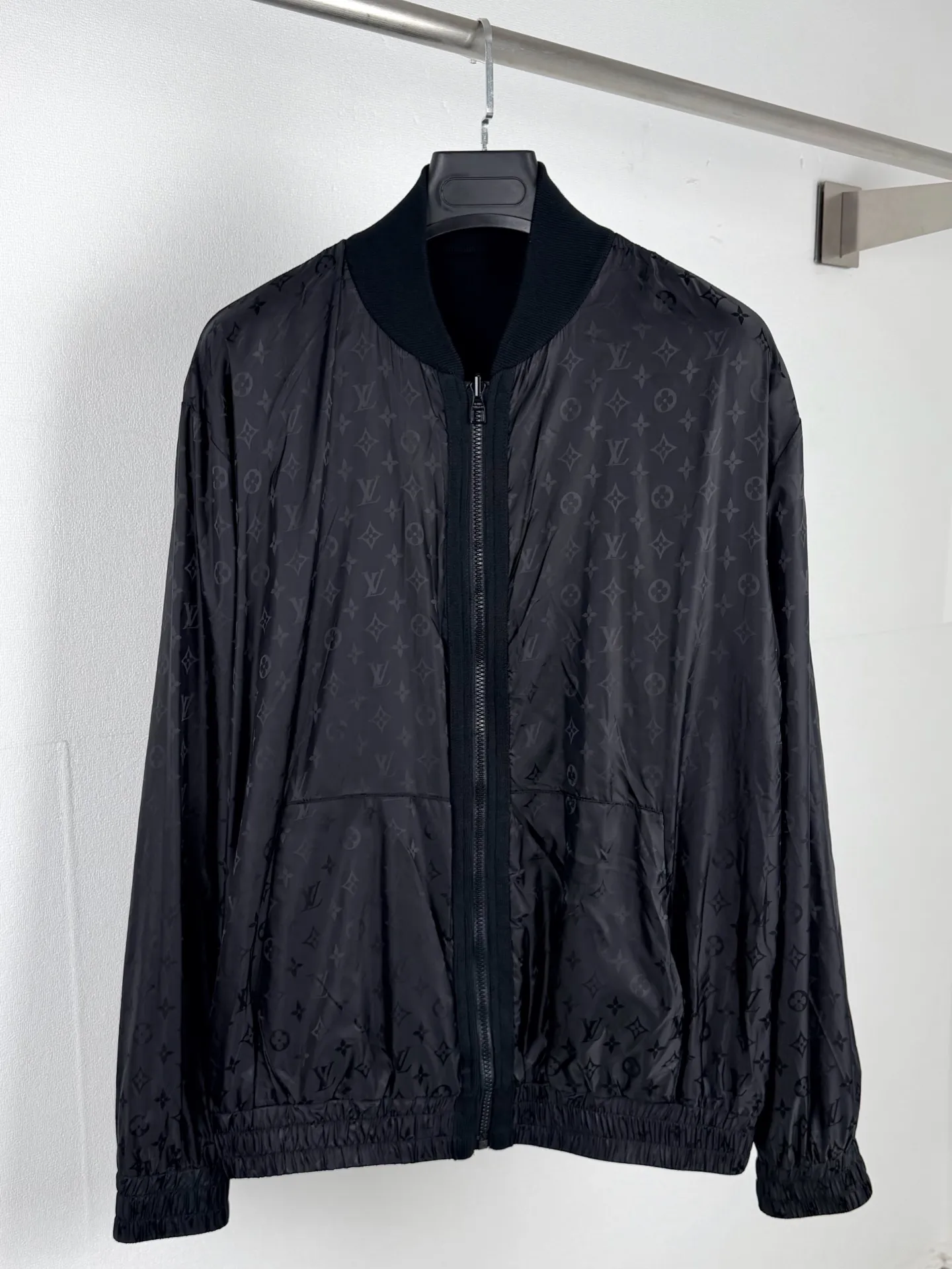 Reversible Monogram Jacquard Bomber Jacket D35521432