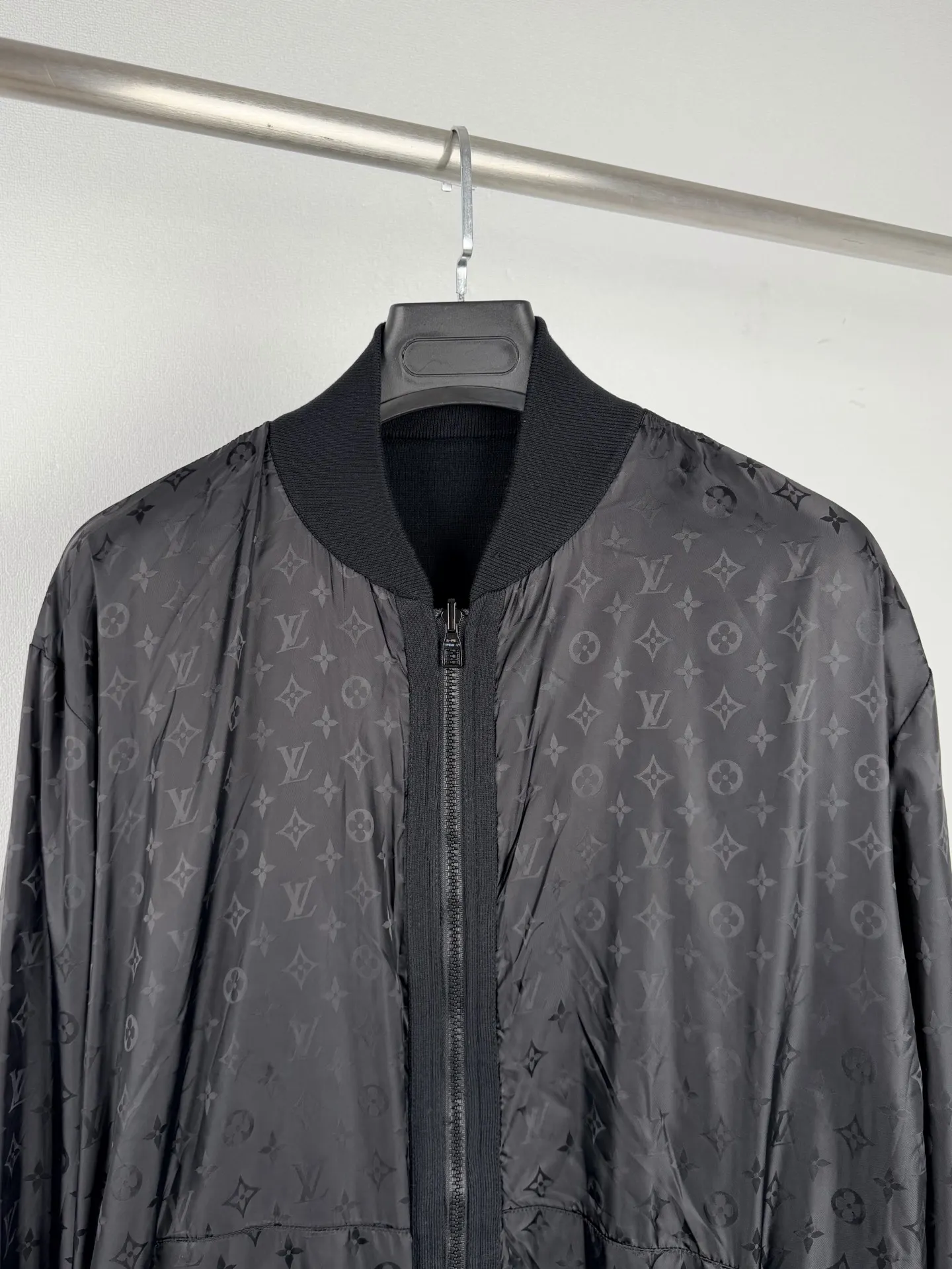 Reversible Monogram Jacquard Bomber Jacket D35521432 — view 2