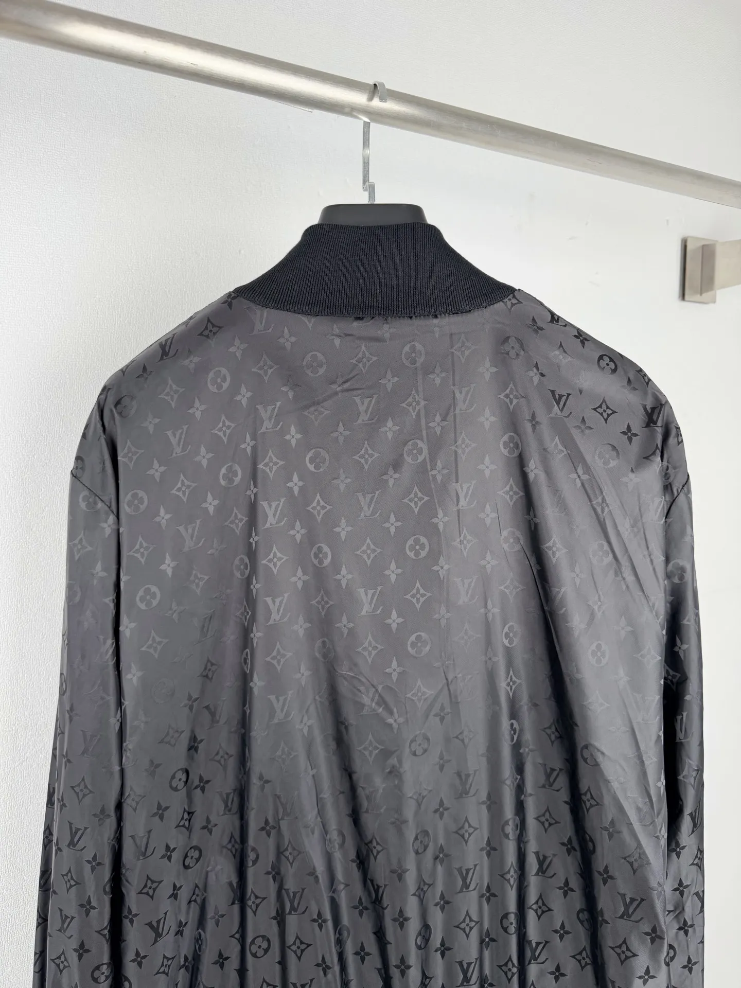 Reversible Monogram Jacquard Bomber Jacket D35521432 — view 4