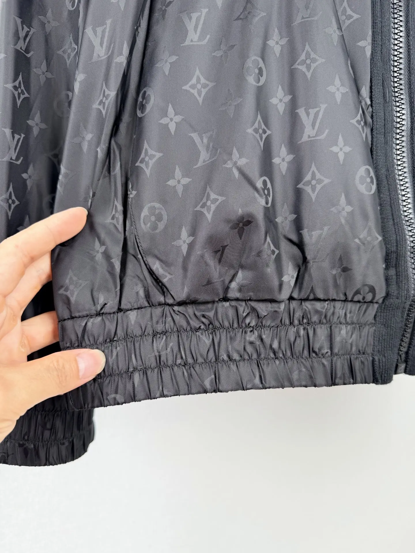 Reversible Monogram Jacquard Bomber Jacket D35521432 — view 8