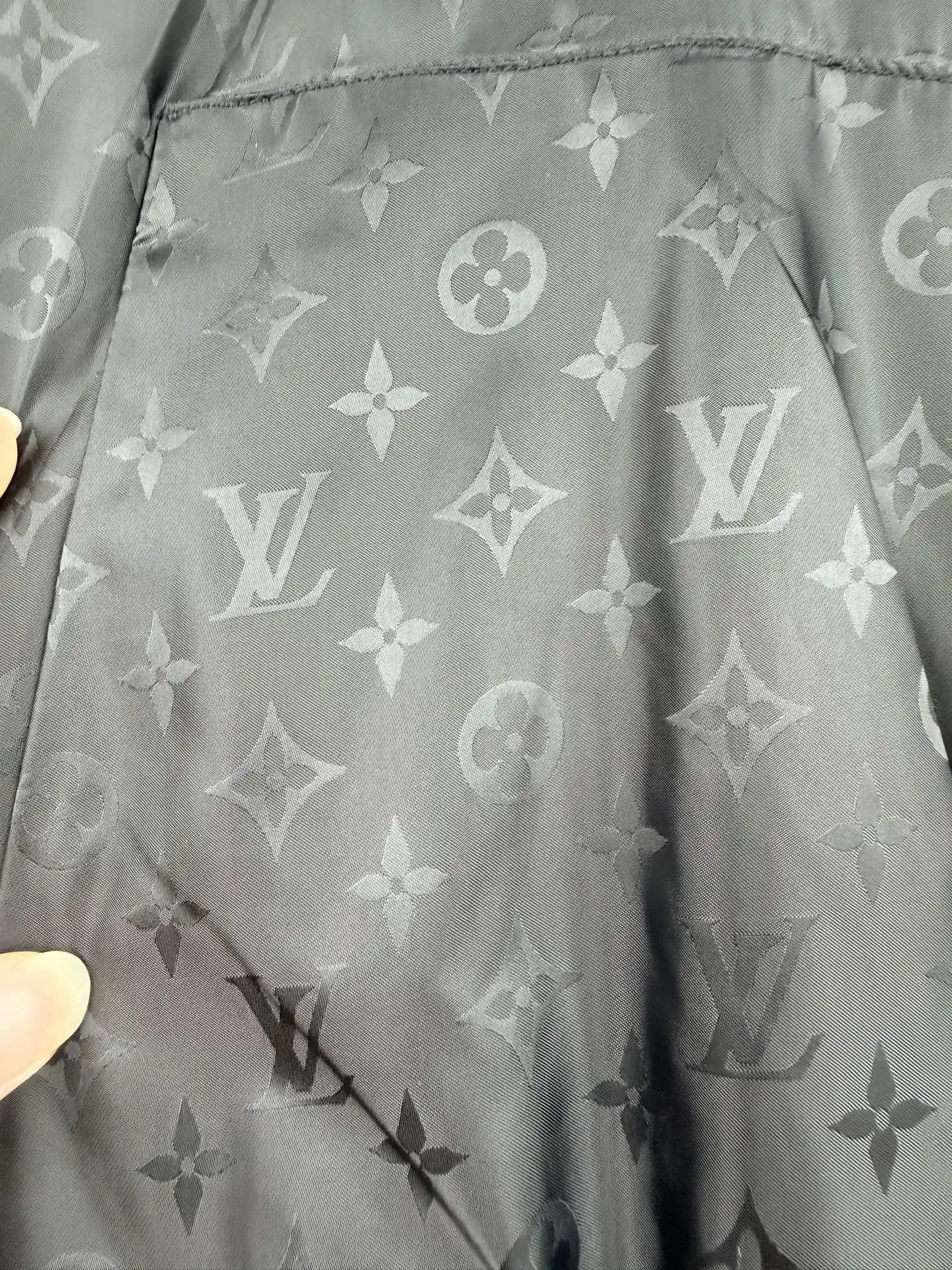 Reversible Monogram Jacquard Bomber Jacket D35521432 — view 9