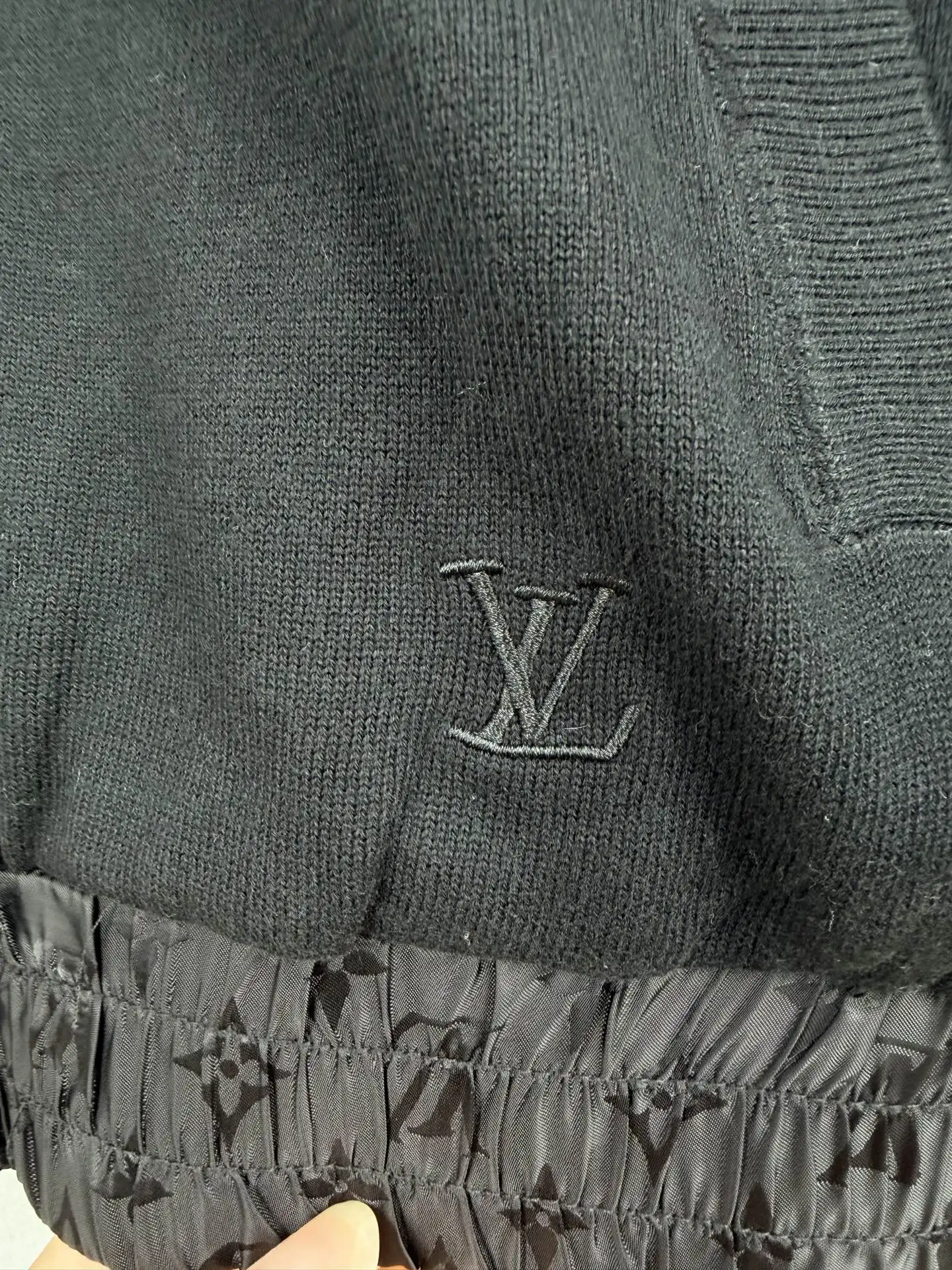 Reversible Monogram Jacquard Bomber Jacket D35521431 — view 9
