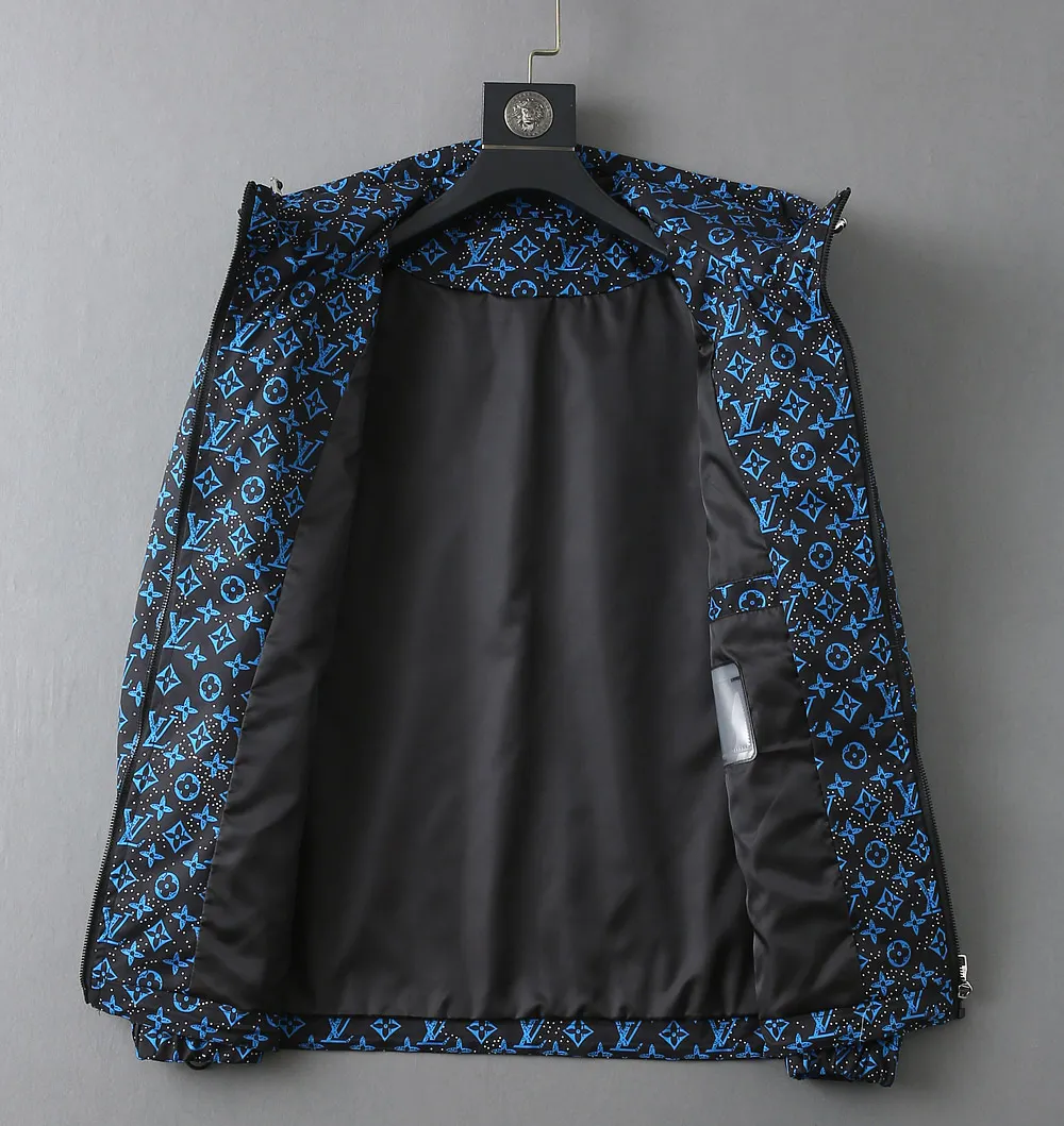 Monogram Print Hooded Windbreaker Jacket D36023359 — view 4