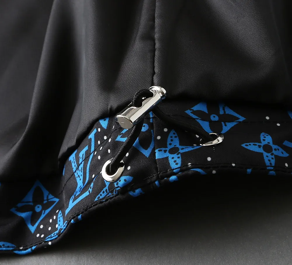 Monogram Print Hooded Windbreaker Jacket D36023359 — view 9
