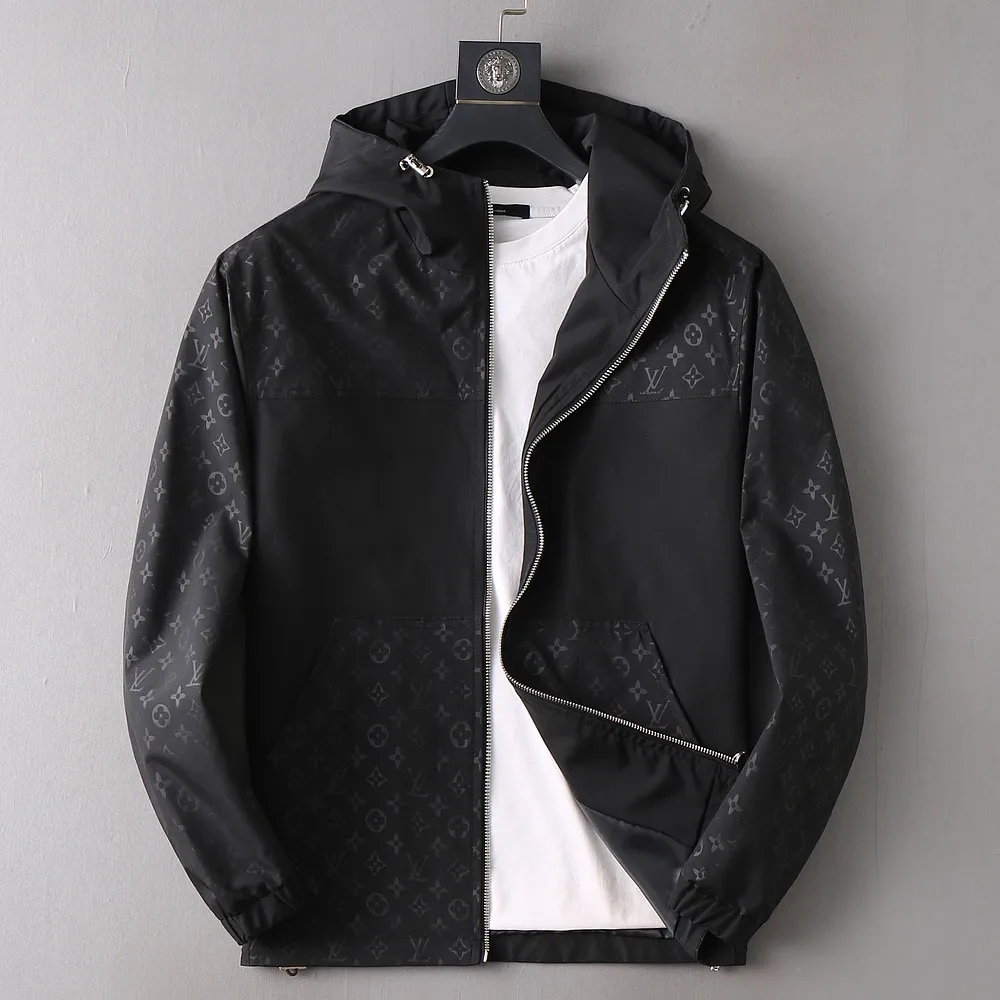 Monogram Hooded Windbreaker Jacket D36023358