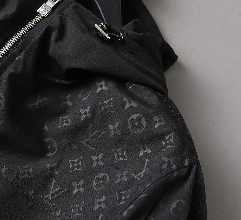 Monogram Hooded Windbreaker Jacket D36023358 — view 6