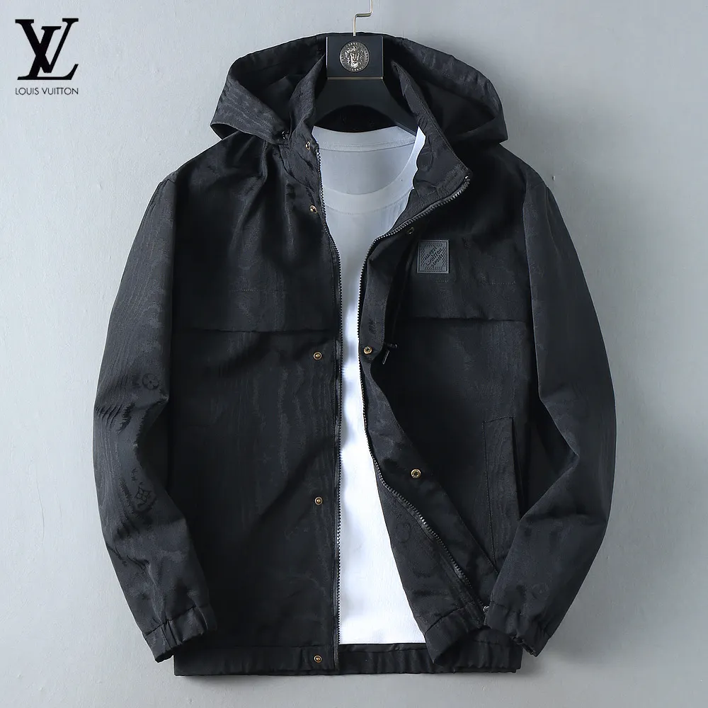 Monogram Jacquard Hooded Windbreaker Jacket D36023338