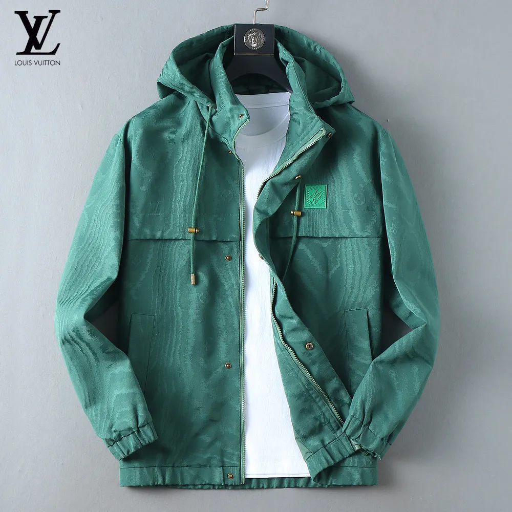 Monogram Jacquard Hooded Windbreaker Jacket D36023339