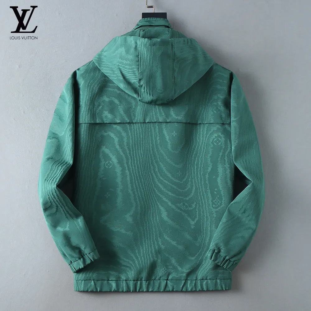 Monogram Jacquard Hooded Windbreaker Jacket D36023339 — view 2