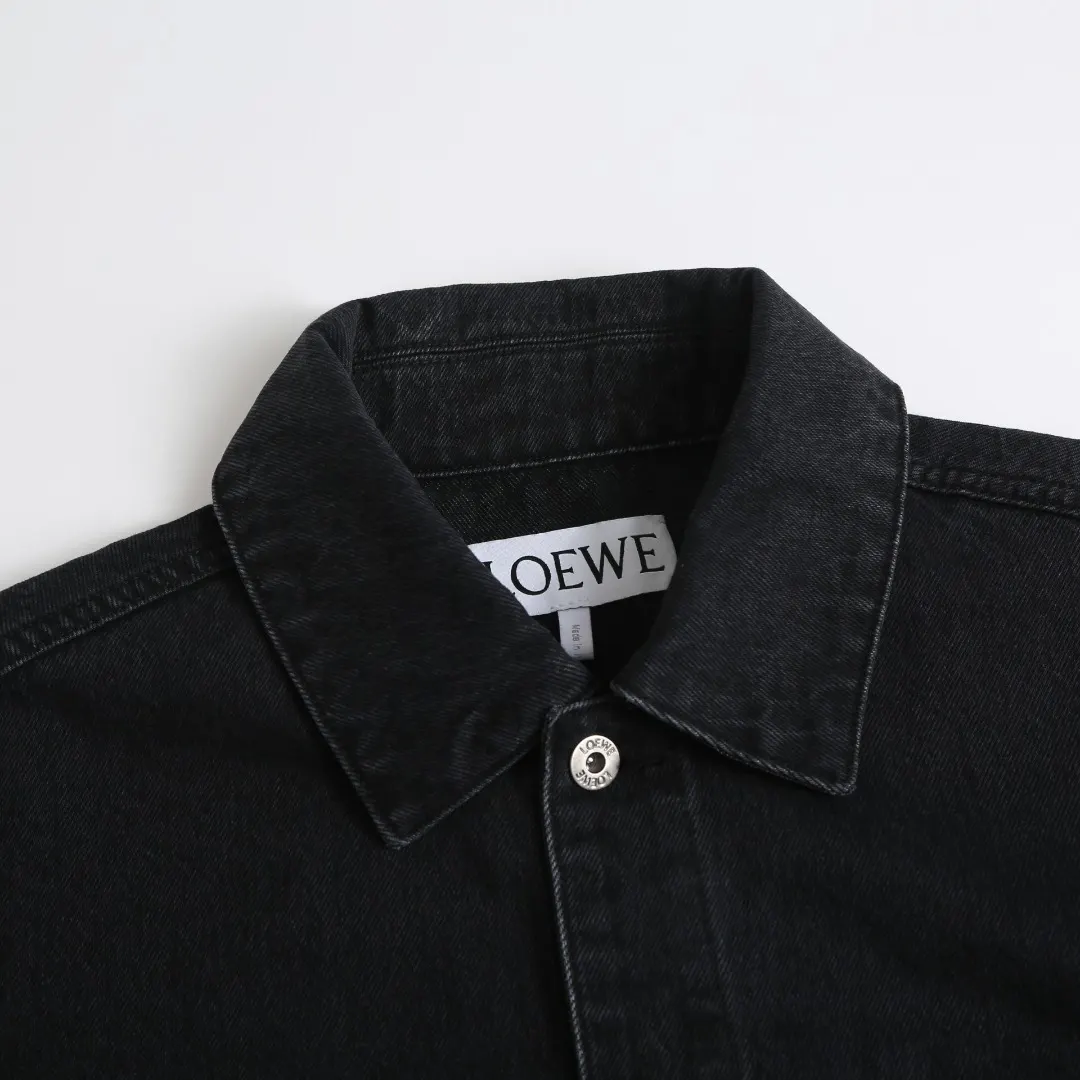 Embroidered Washed Denim Jacket D36023592 — view 3