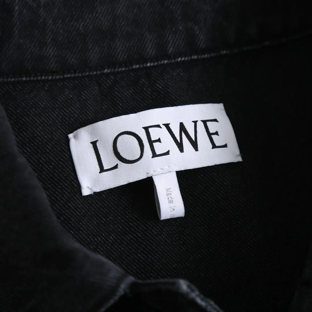 Embroidered Washed Denim Jacket D36023592 — view 4