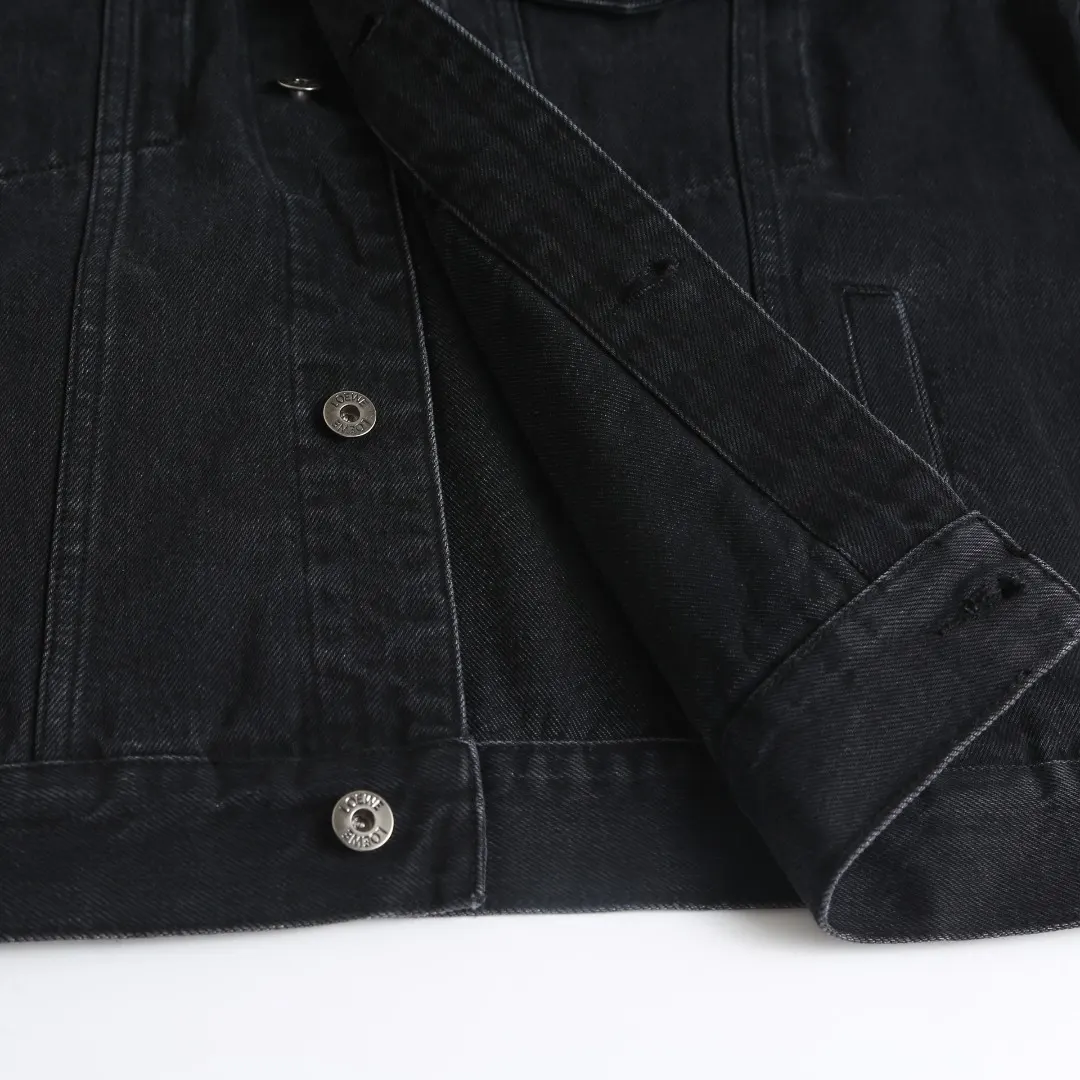 Embroidered Washed Denim Jacket D36023592 — view 9
