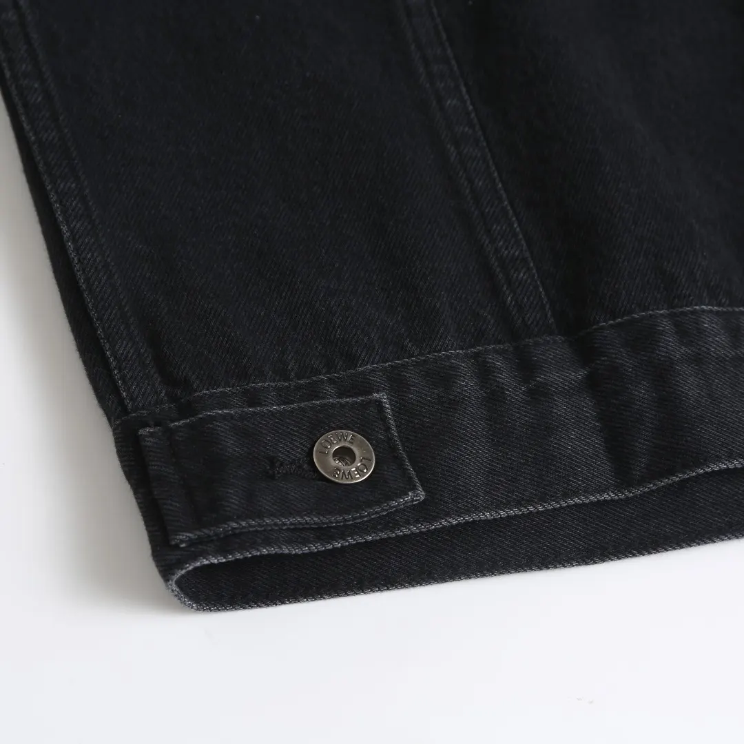 Embroidered Washed Denim Jacket D36023592 — view 11