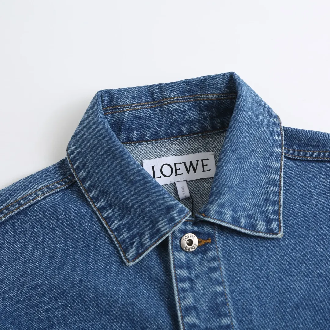 Embroidered Washed Denim Jacket D36023593 — view 3