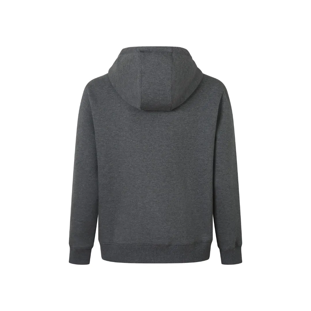 Logo-Embroidered Zip-Up Hoodie with Monogram Lining D36521905 — view 3