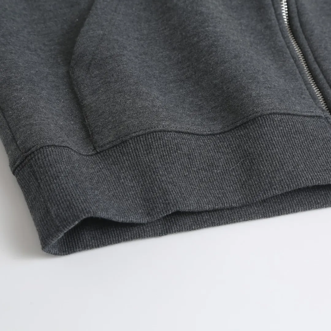 Logo-Embroidered Zip-Up Hoodie with Monogram Lining D36521905 — view 9