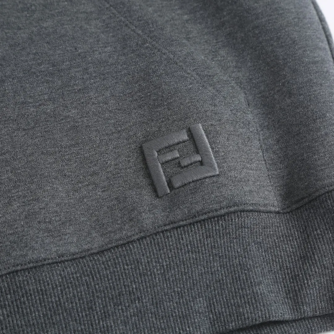 Logo-Embroidered Zip-Up Hoodie with Monogram Lining D36521905 — view 10