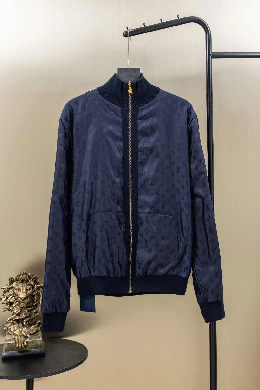 Monogram Jacquard Reversible Zip-Up Jacket D36523438