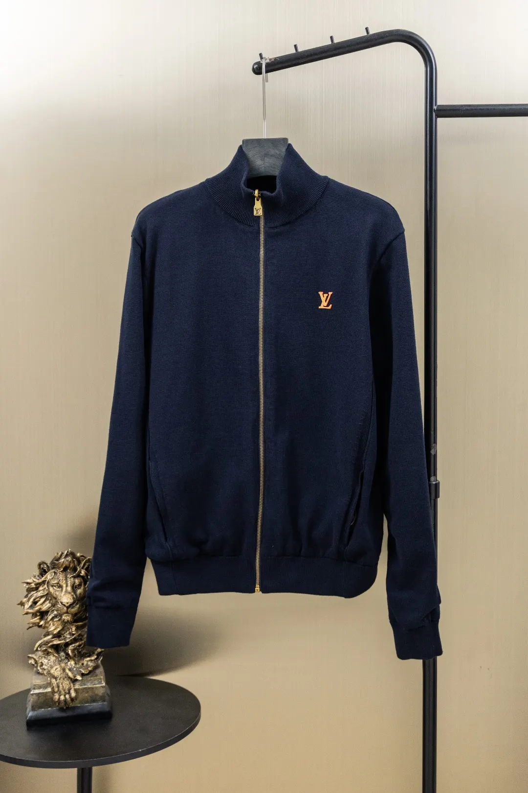Logo Jacquard Zip-Up Track Jacket D36523437
