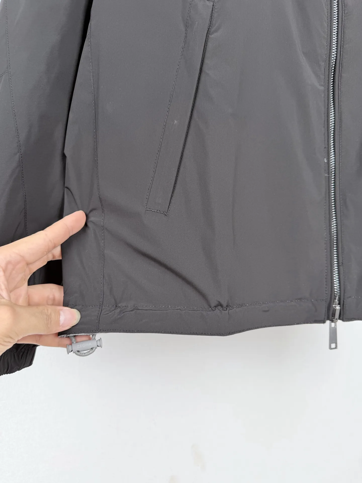 Brezza Reversible Microfibre and Cashmere-Blend Jacket D36520029 — view 8