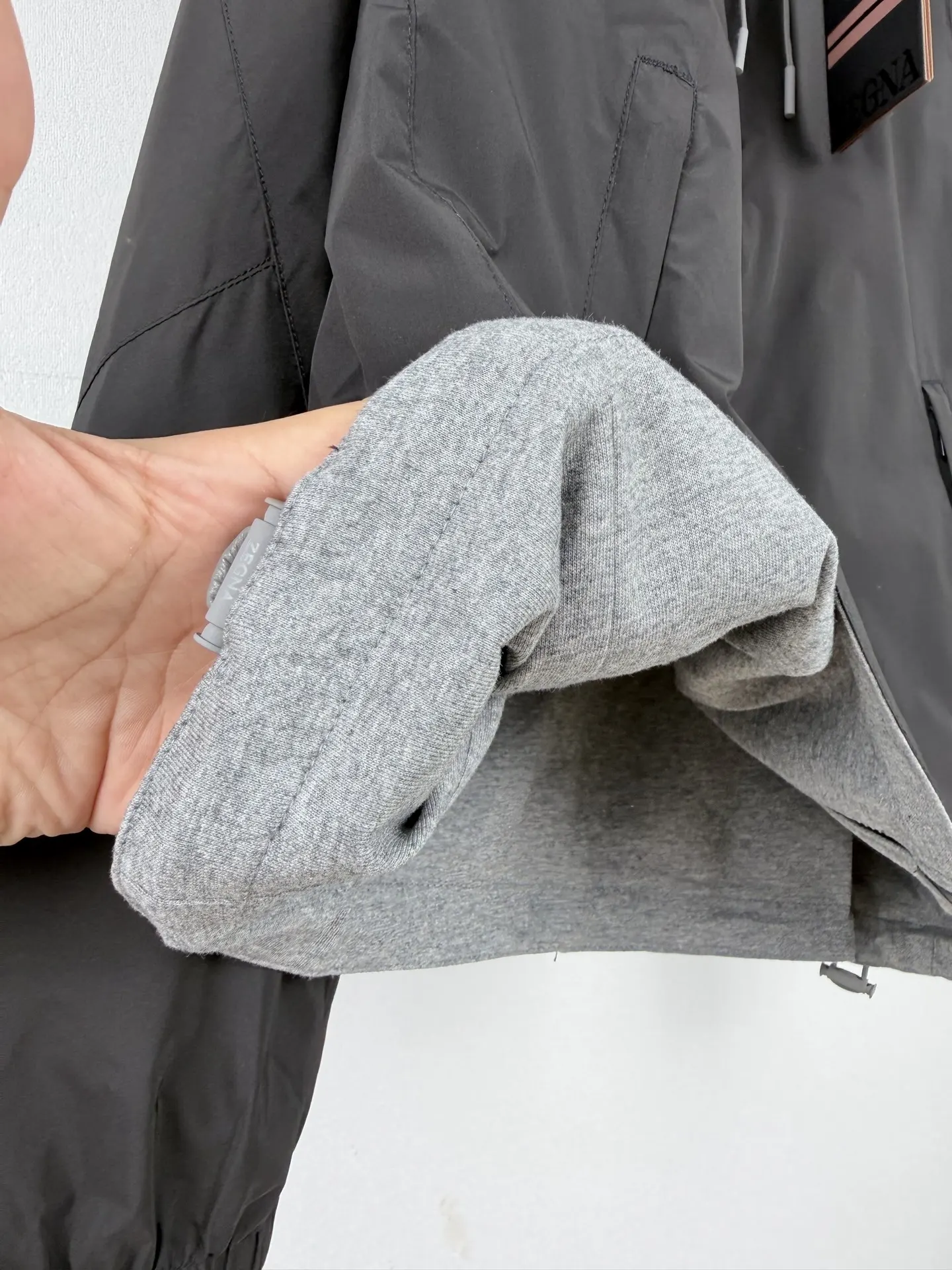 Brezza Reversible Microfibre and Cashmere-Blend Jacket D36520029 — view 9