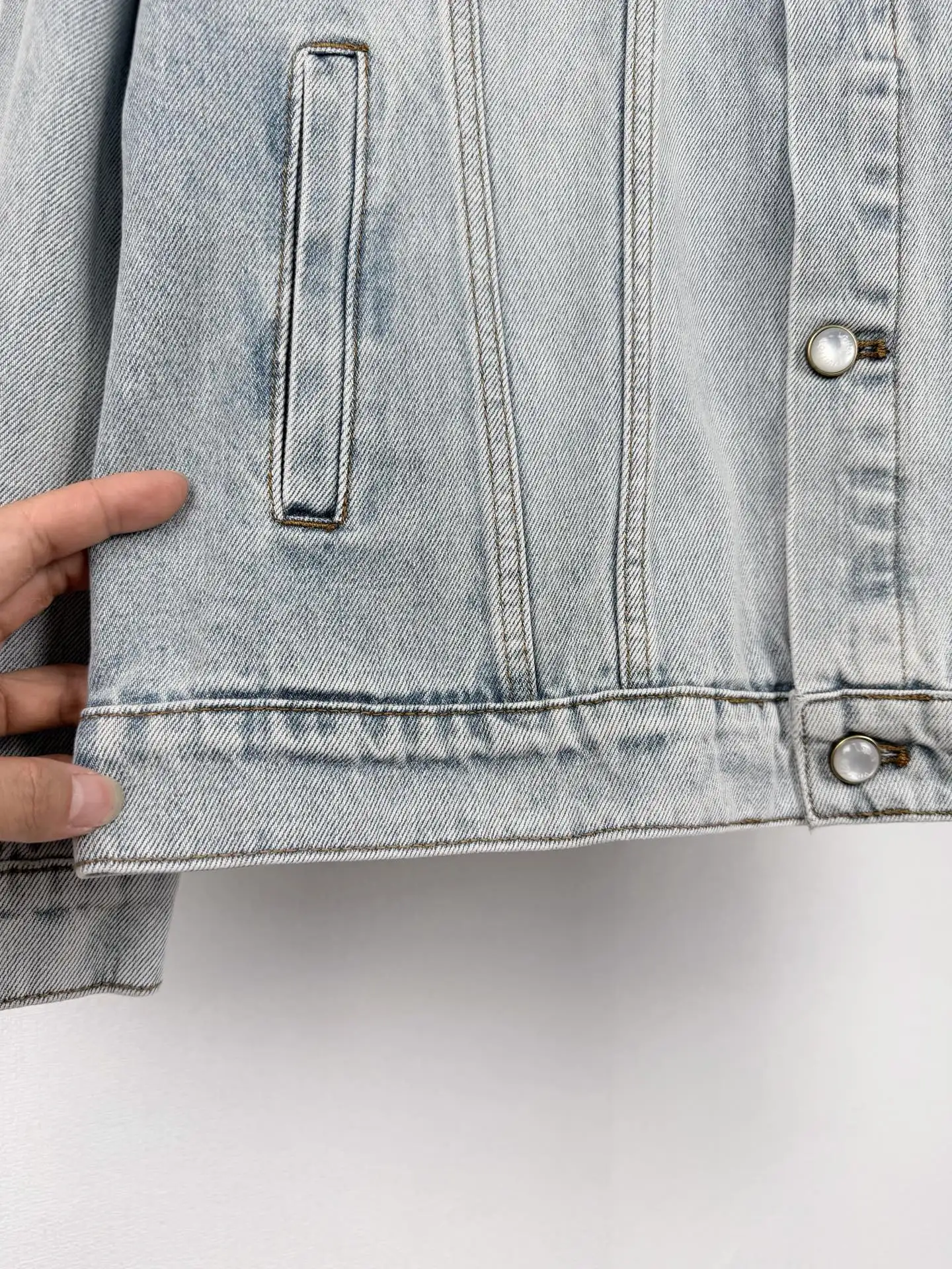Embellished Skater Denim Jacket D37020100 — view 10