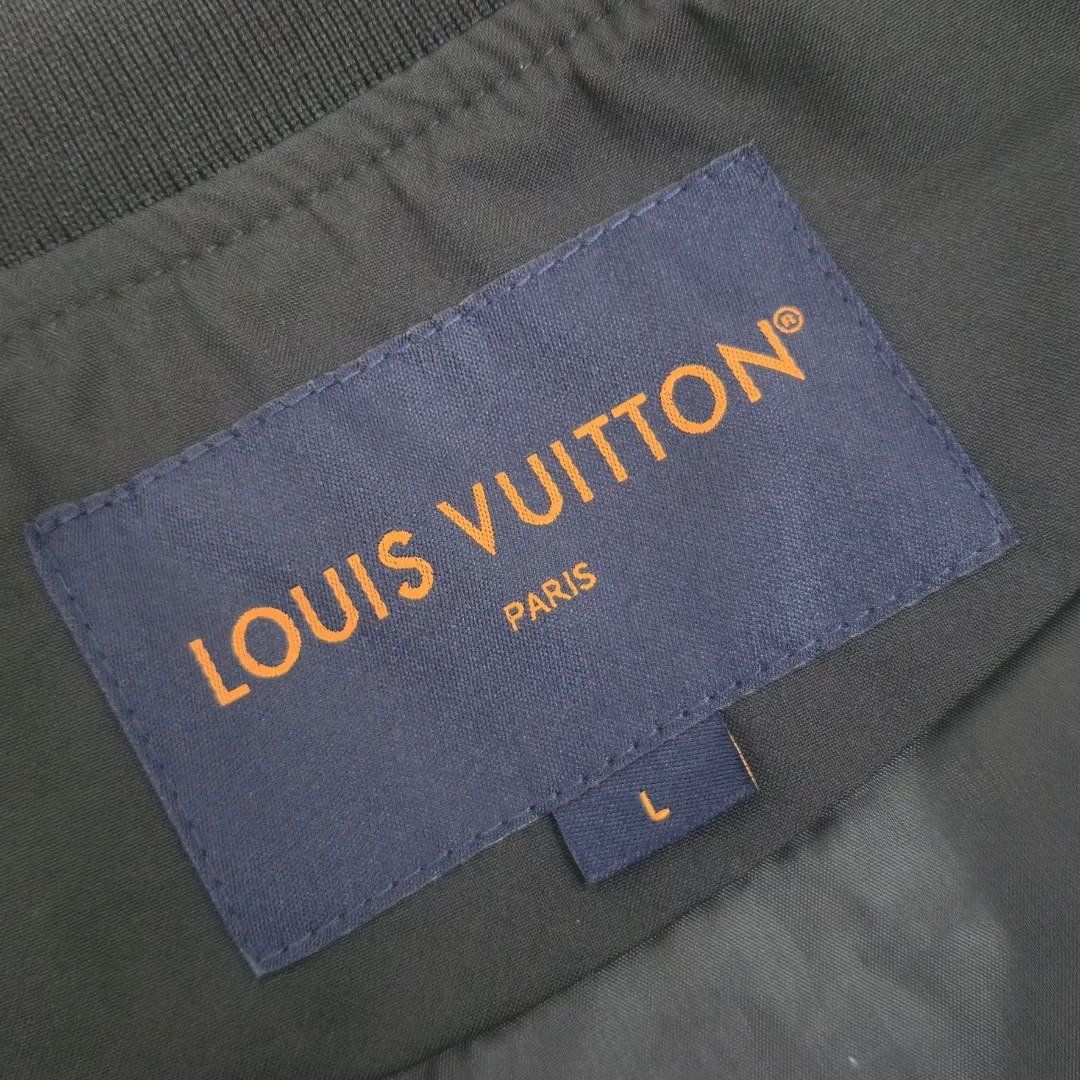 Embroidered Logo Nylon Varsity Jacket D37523300 — view 11
