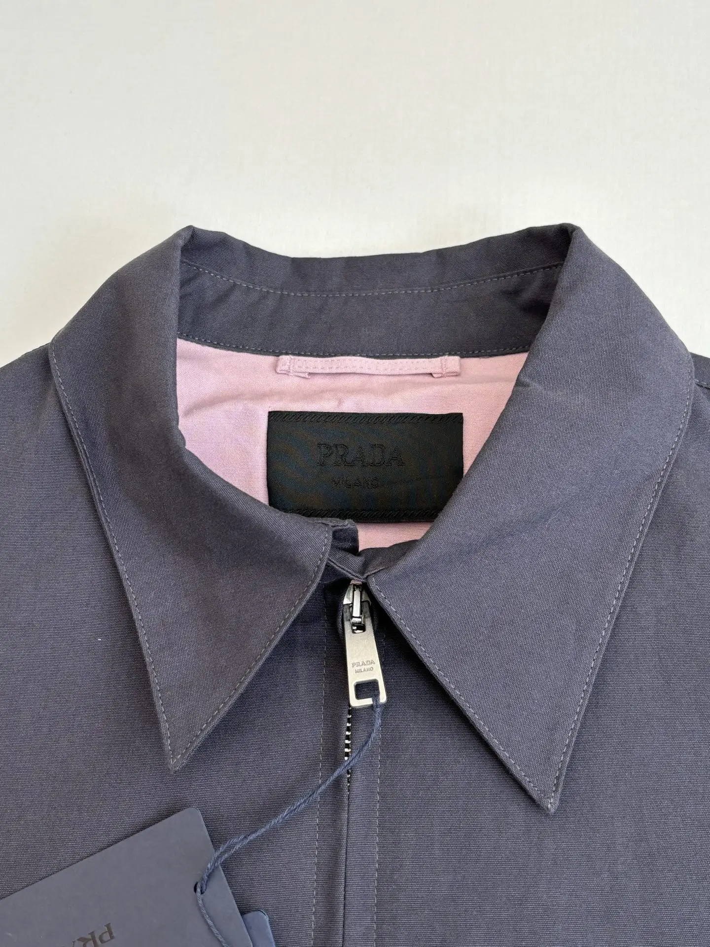 Logo-Embroidered Cotton Canvas Harrington Jacket D37523430 — view 5