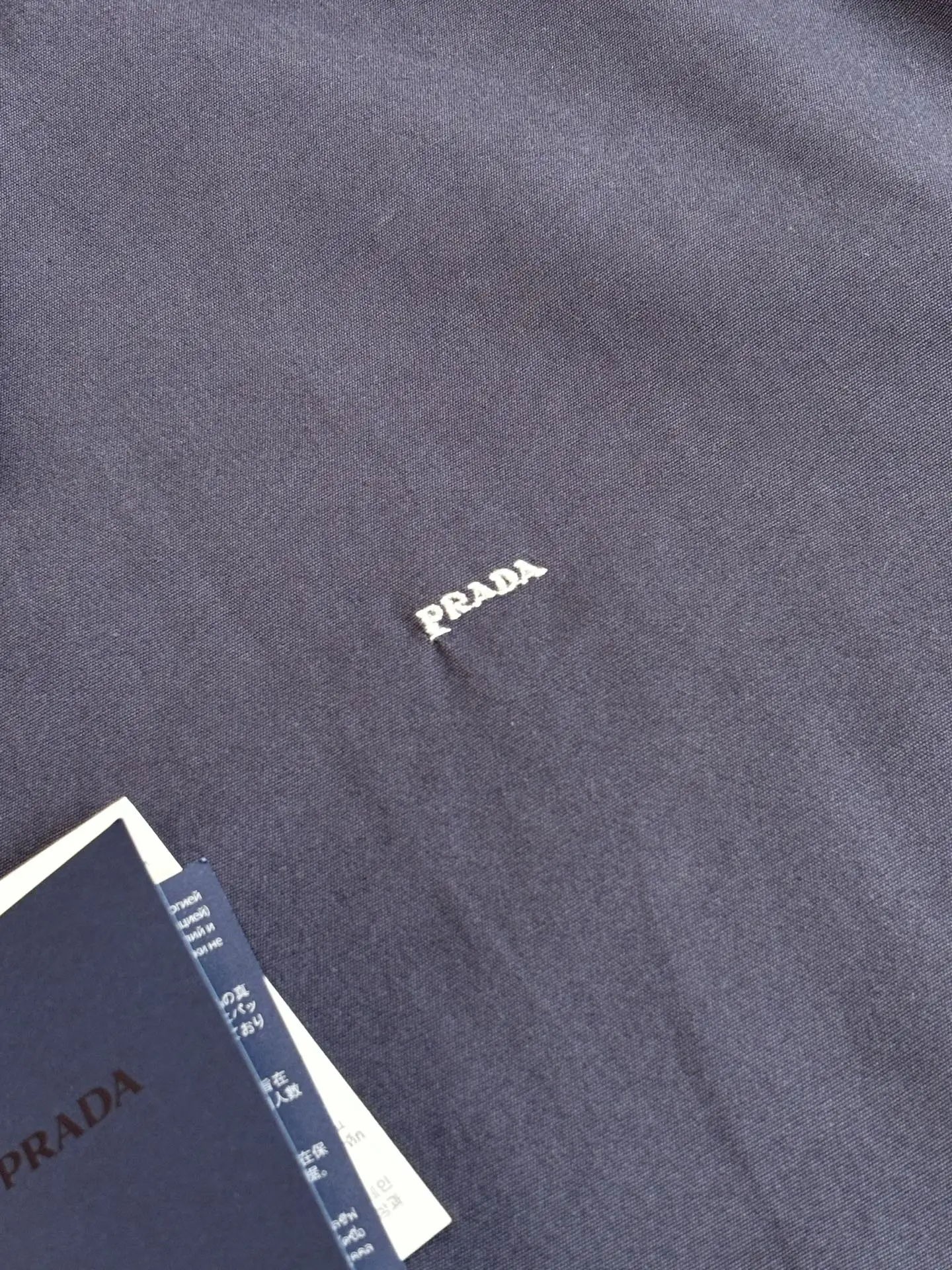 Logo-Embroidered Cotton Canvas Harrington Jacket D37523430 — view 6
