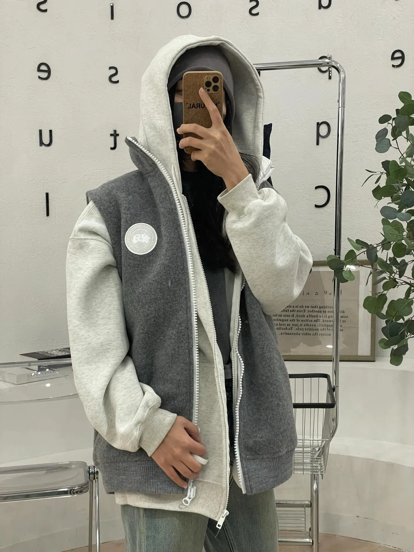 Canada Goose Mersey Wool-Blend Gilet D38022777 — view 5