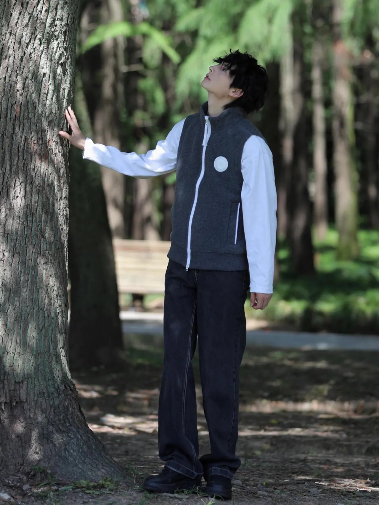 Canada Goose Mersey Wool-Blend Gilet D38022777 — view 6