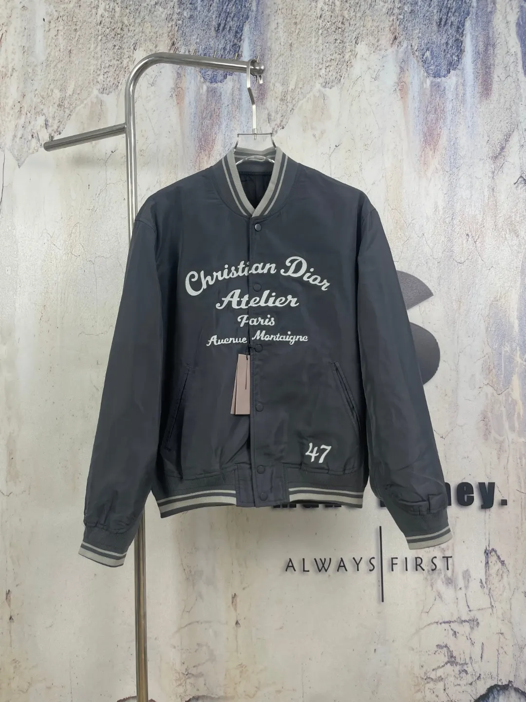 Atelier Logo Embroidered Bomber Jacket D38023307