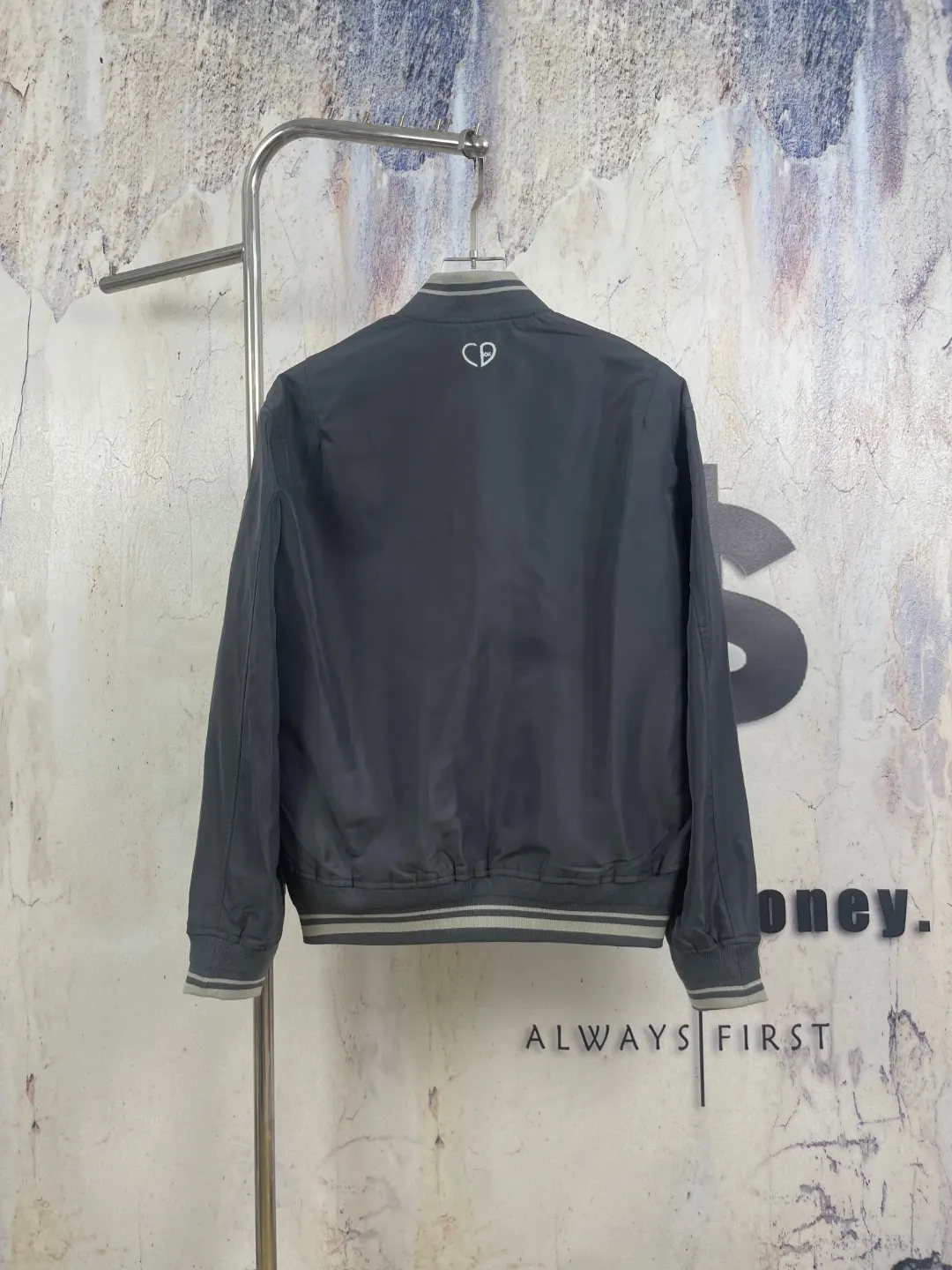 Atelier Logo Embroidered Bomber Jacket D38023307 — view 2