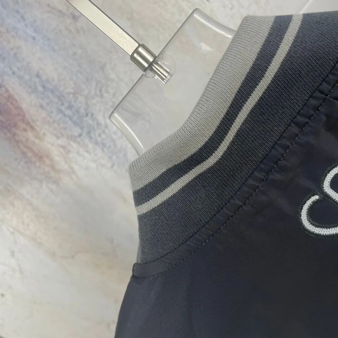 Atelier Logo Embroidered Bomber Jacket D38023307 — view 9