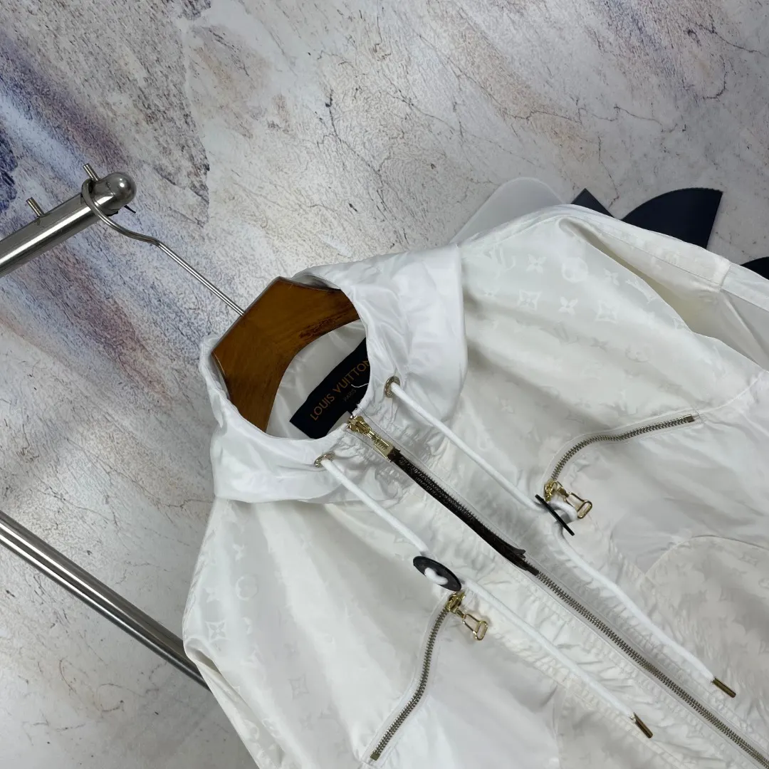 Monogram Jacquard Hooded Windbreaker D38023294 — view 3