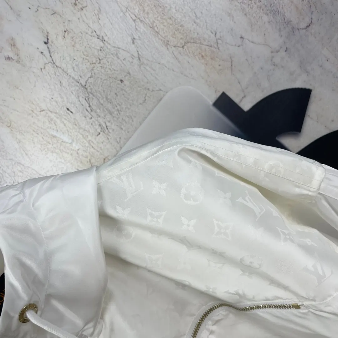 Monogram Jacquard Hooded Windbreaker D38023294 — view 5