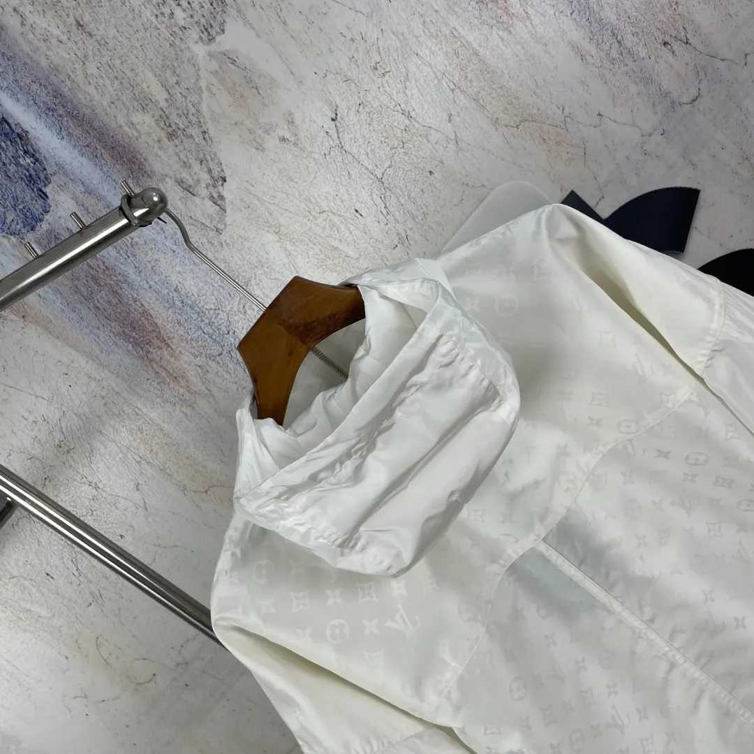 Monogram Jacquard Hooded Windbreaker D38023294 — view 10