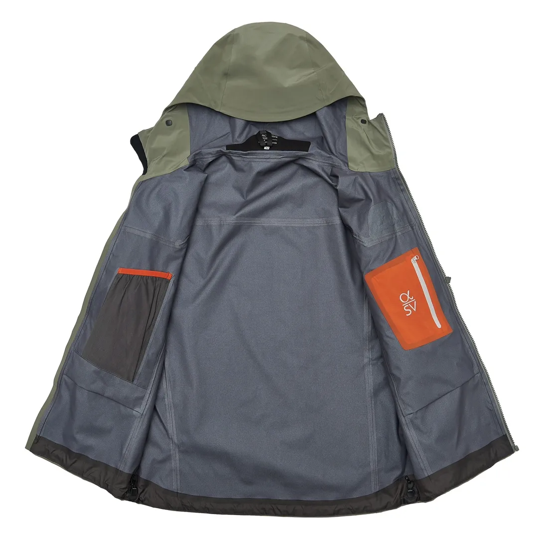 Alpha SV Hooded GORE-TEX Shell Jacket D38022658 — view 2