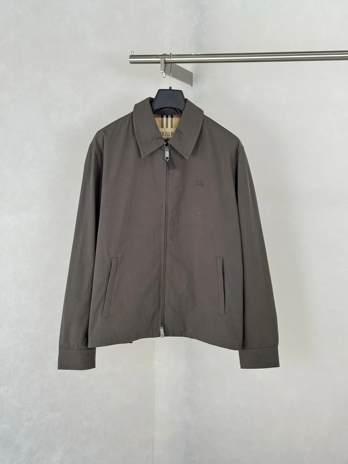 Embroidered Logo Harrington Jacket D38019823