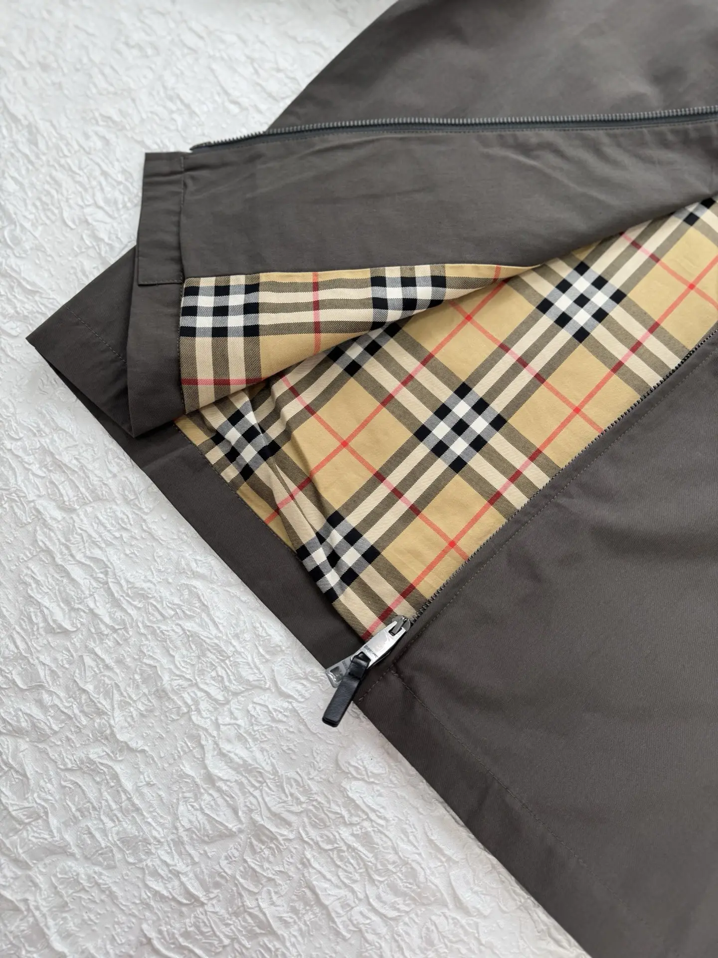 Embroidered Logo Harrington Jacket D38019823 — view 9