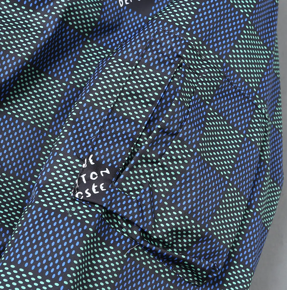 Damier Print Hooded Windbreaker Jacket D38023345 — view 14