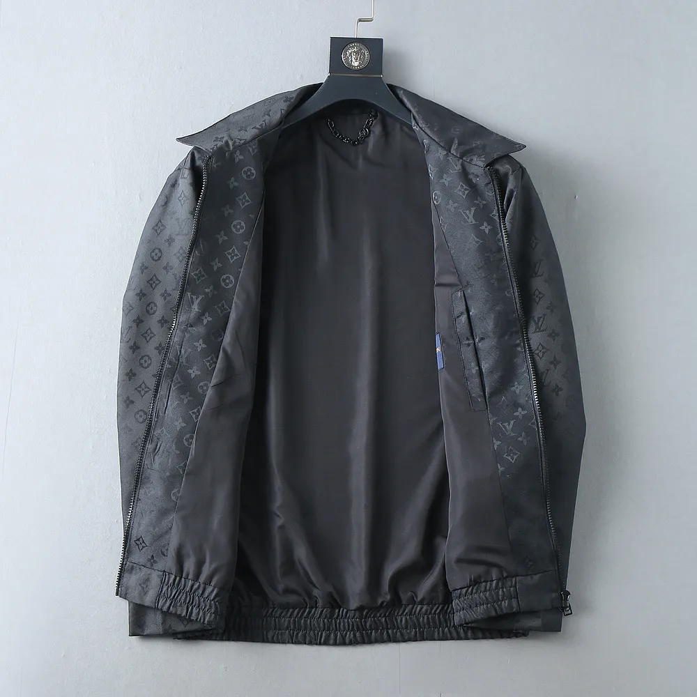 Monogram Embossed Harrington Jacket D38023341 — view 3