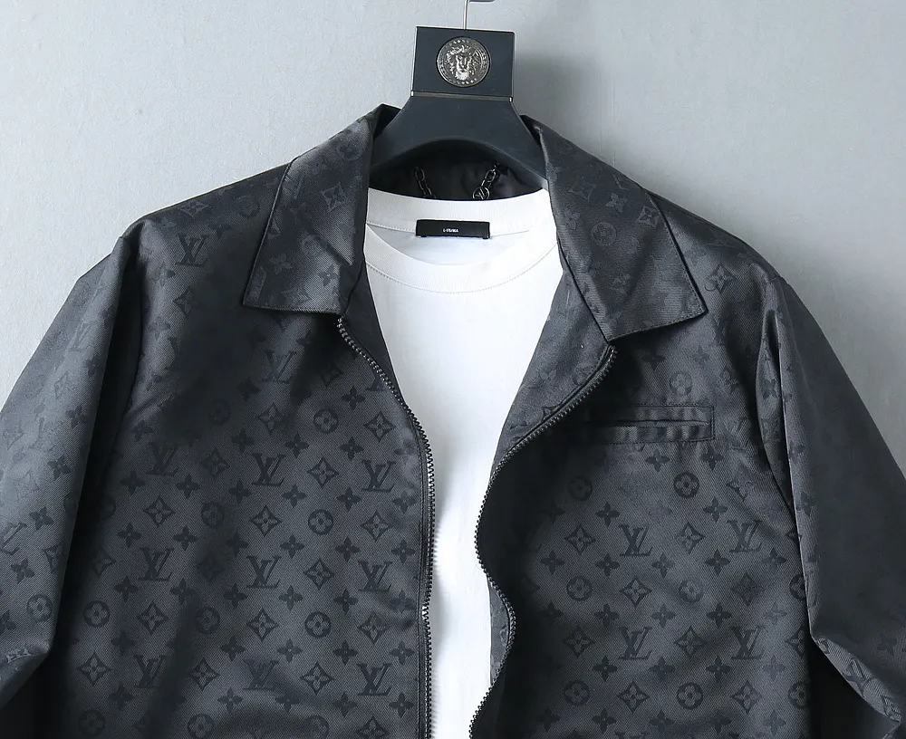 Monogram Embossed Harrington Jacket D38023341 — view 4