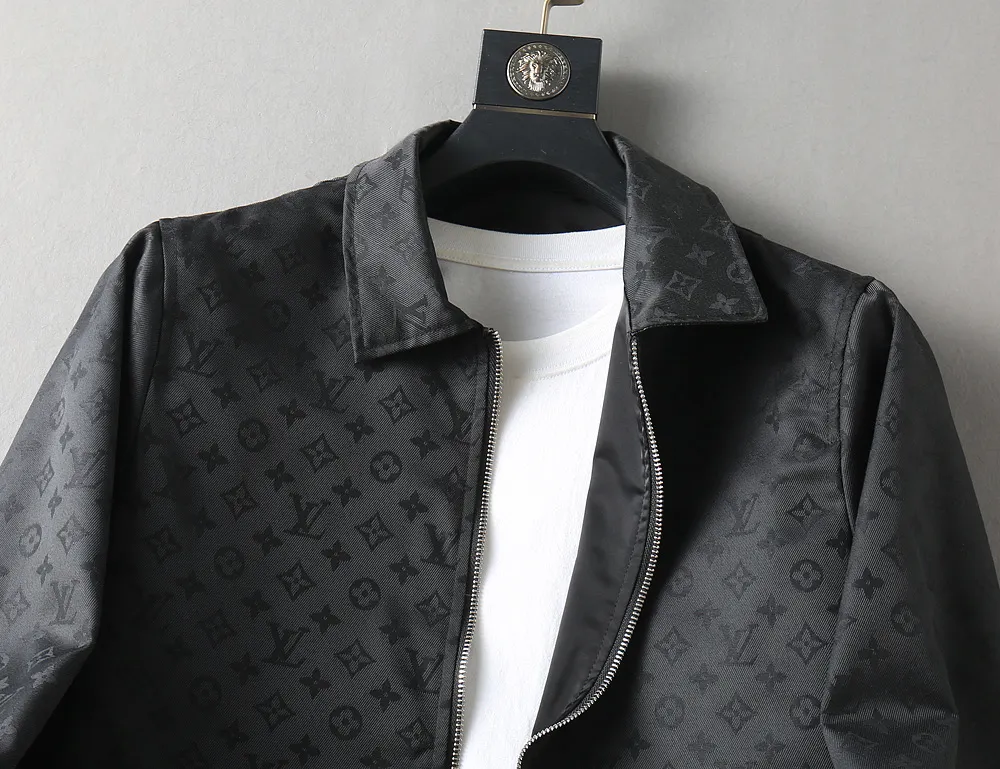 Monogram Jacquard Zip-Up Harrington Jacket D39023334 — view 5