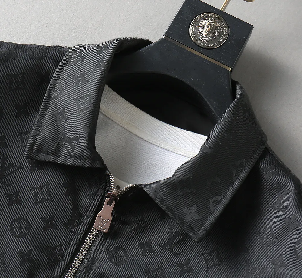 Monogram Jacquard Zip-Up Harrington Jacket D39023334 — view 6