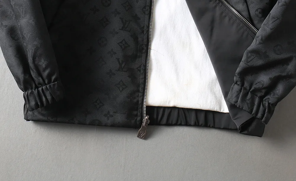 Monogram Jacquard Zip-Up Harrington Jacket D39023334 — view 9