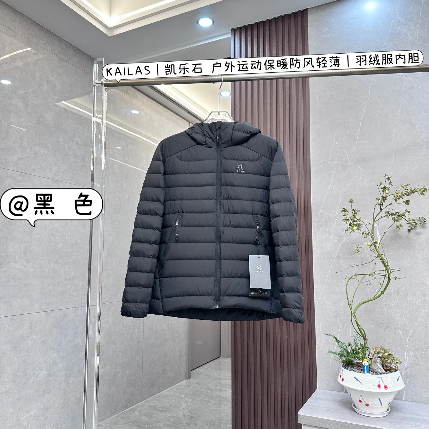 GT Zero 900-Fill Hooded Down Jacket D40019980 — view 2
