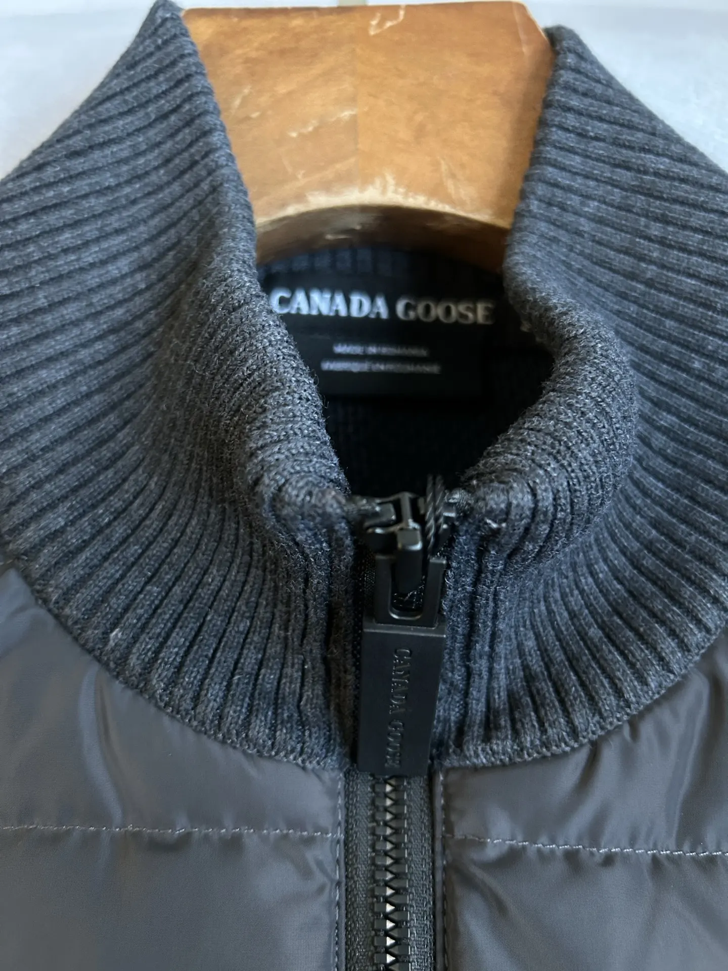 HyBridge Knit Merino Wool Gilet D40022733 — view 14