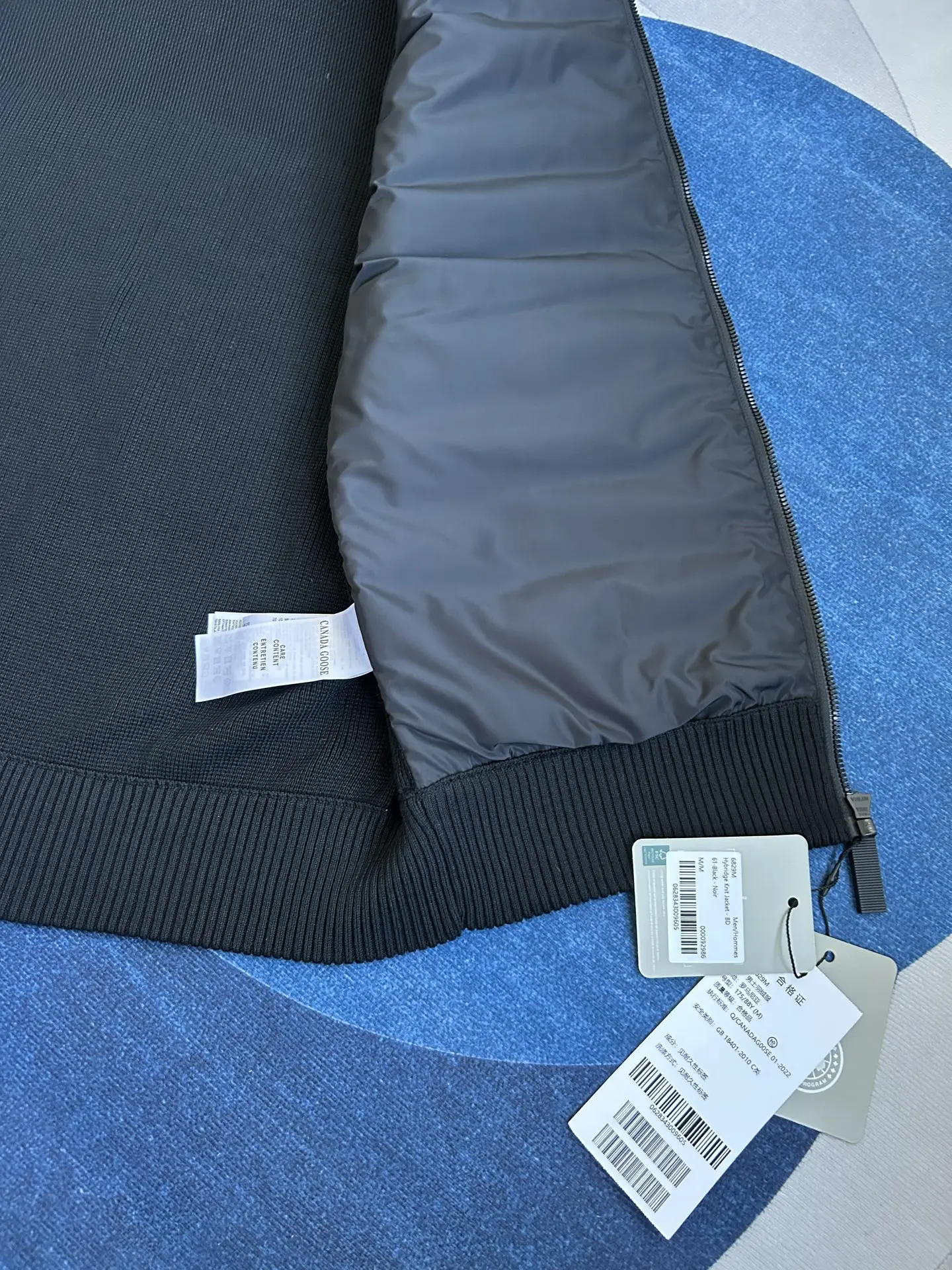 HyBridge Knit Down-Panelled Gilet D40022729 — view 21