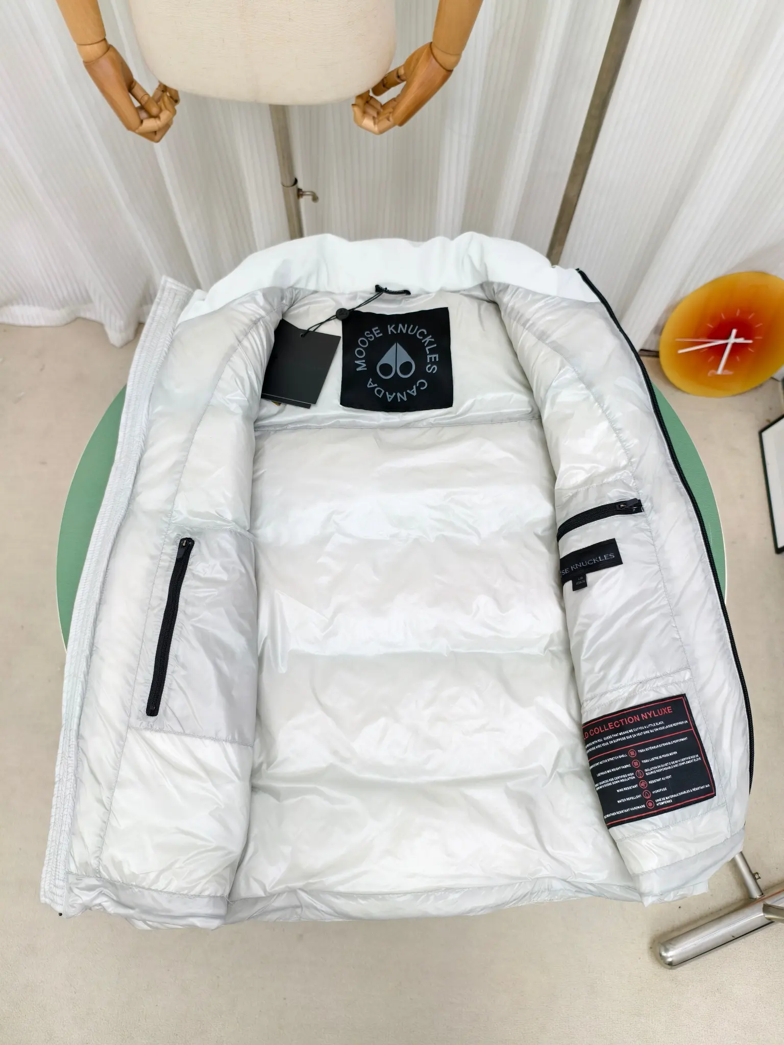 Victory Peak Glossy Down-Filled Gilet D40022565 — view 7